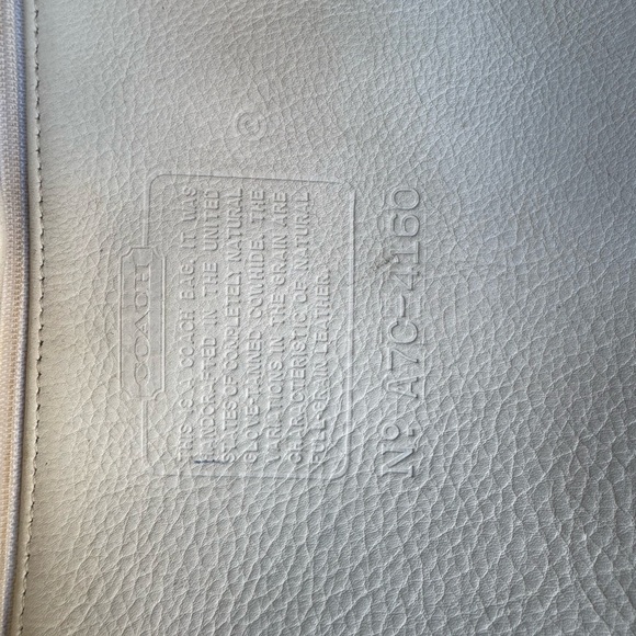 Coach 4160 White Soho Sling Bag Backpack Made in USA Vintage 1997 rare! USA - Picture 15 of 16